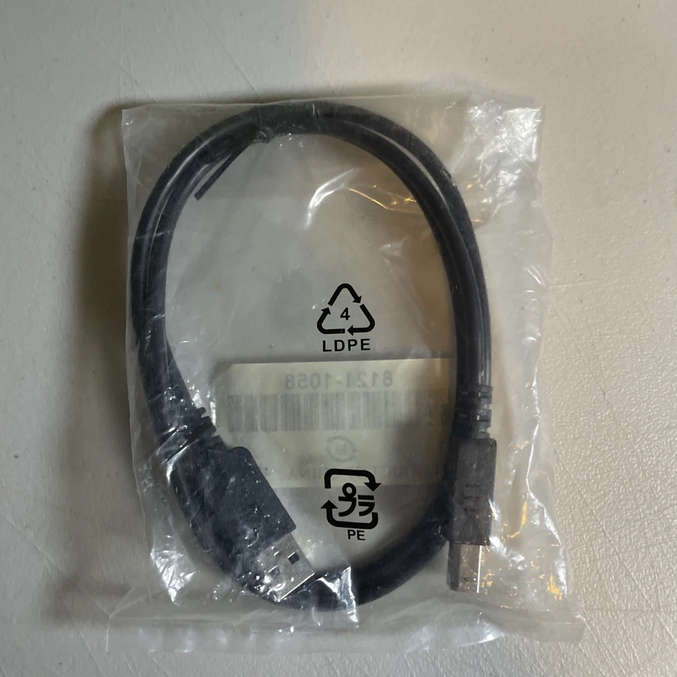 HP 8121-1058 USB A to B Cable Original OEM Printer Cable New - Image 2 of 4