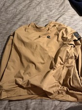 UNRL NFL Minnesota VIkings Brown Crossover Crew Neck Sweatshirt Men's XXL