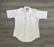 The Aviator Van Heusen Regular Fit Wrinkle Free White Dress Shirt Size 16