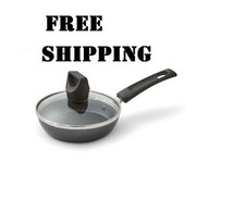 4.5 inch Black T-fal Easy Care Nonstick Cookware, Covered One Egg Wonder Fry Pan