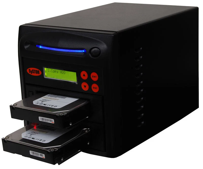 Systor 1:1 SATA 2.5" 3.5" SSD HDD Hard Drive Duplicator & Sanitizer - 5.4GB/Min - Image 4 of 4
