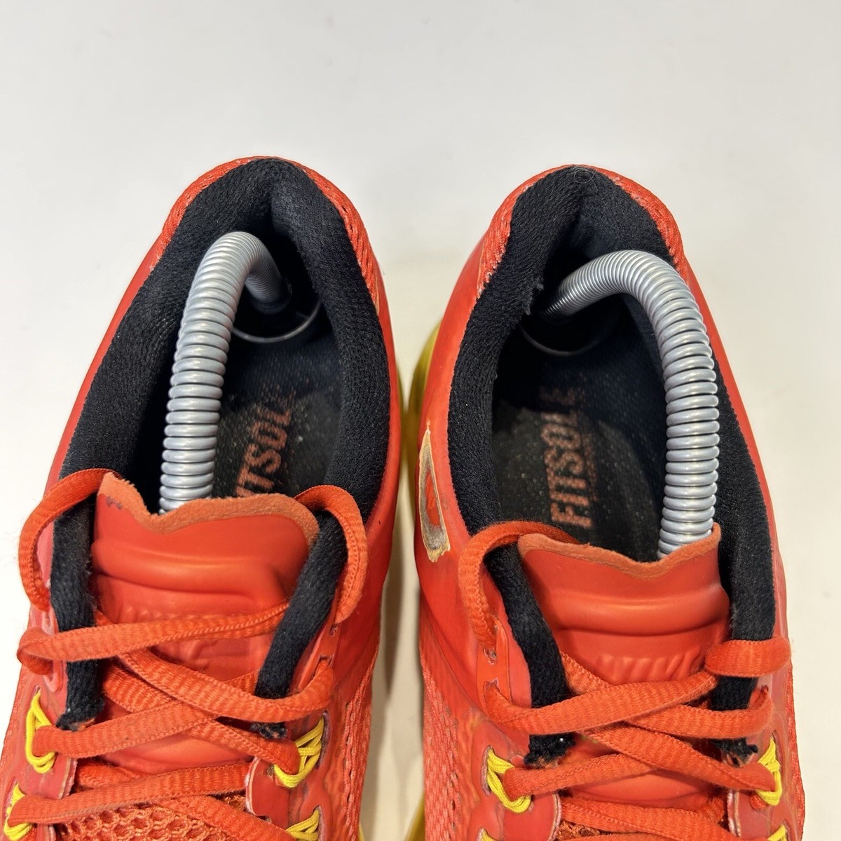 Nike Air Max 2013 Premium Sunset Size 8 Mens Orange Yellow 