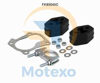 FK80045C Katalysator-Einbauset Volkswagen Golf 1.9 8/1996 - 4/1999