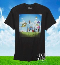New Nintendo Men's Super Mario Bros Playground Cast Retro Vintage T-Shirt