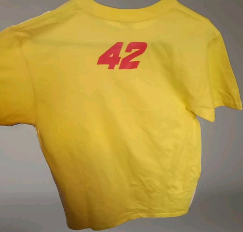 Camicia NASCAR Juan Pablo Montoya #42 Juicy Fruit autografata M rara 1 di 1 Htf vintage - Foto 6 di 19