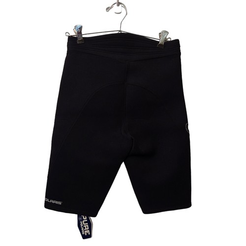 Vintage Polaris Pure Shorts Snorkel Surf Dive Swim Neoprene Nylon Womens Black - Picture 2 of 6