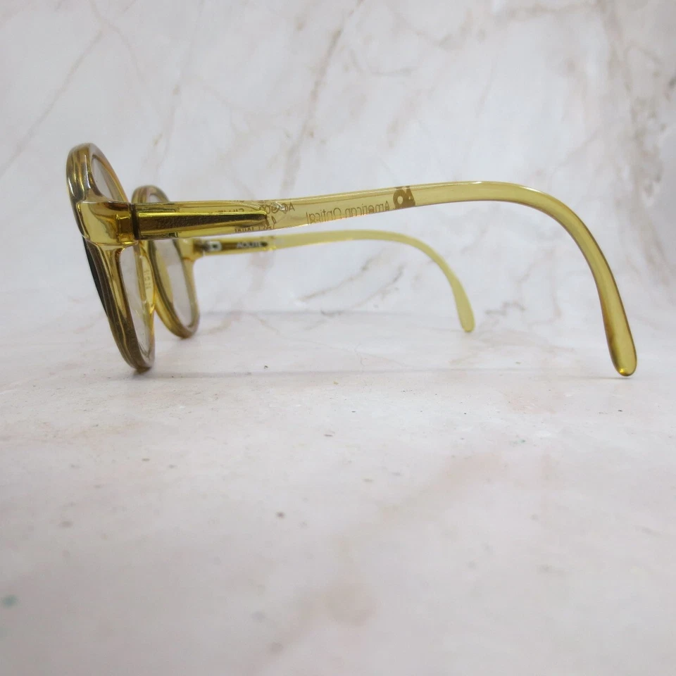 Gafas de sol AO American Optical marco AO905 beige borde completo de gran tamaño 130 Foto 3 de 4