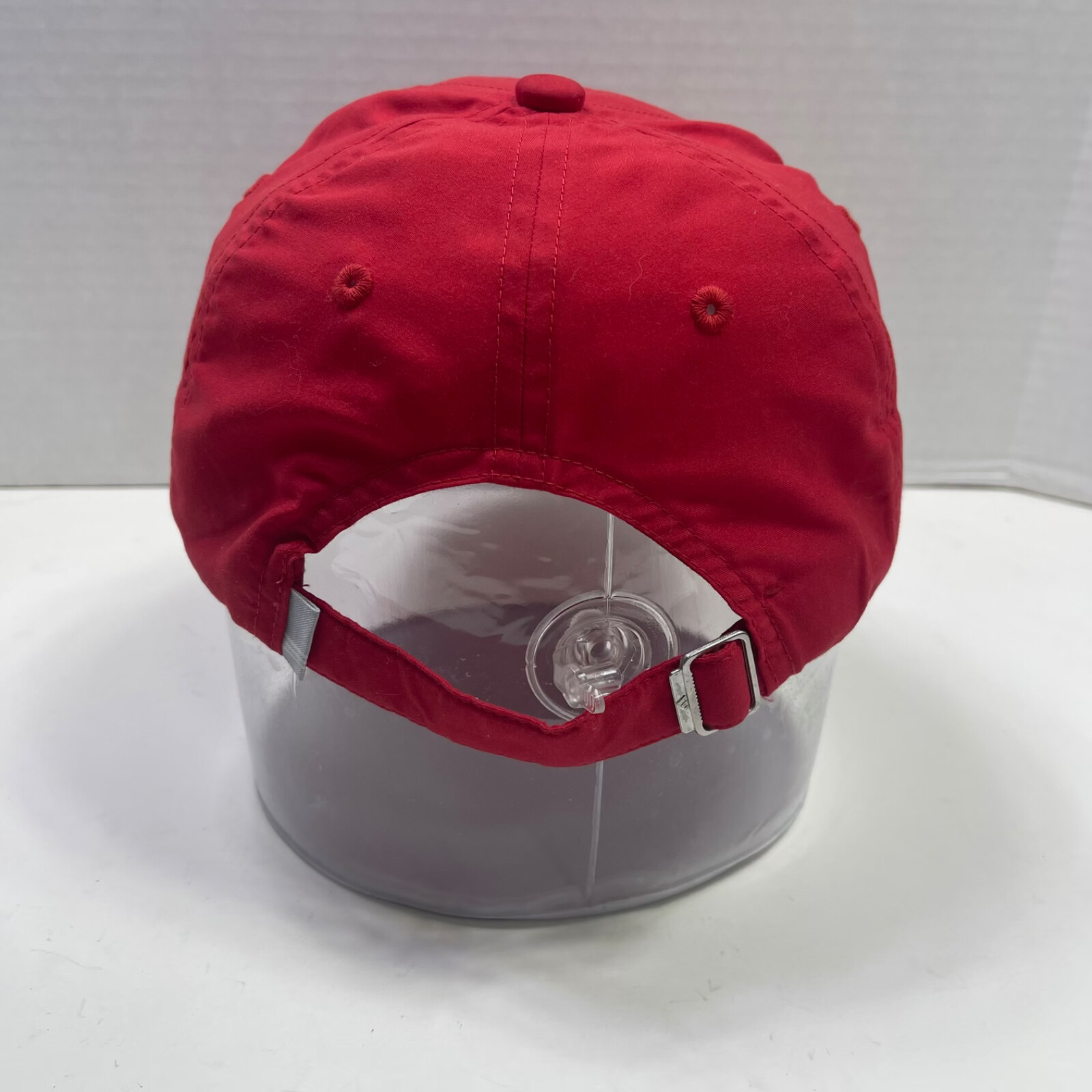 Adidas Hat Red Adjustable Strapback Lightweight D… - image 5