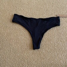 Skims Onyx Fits Everybody Thong, Size 2X NWT