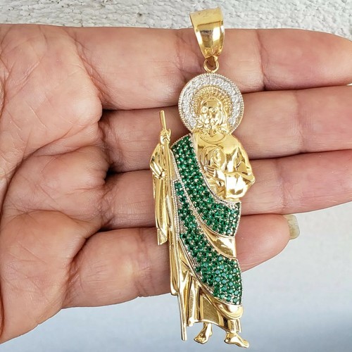 14k Gold Saint jude judas Pendant 