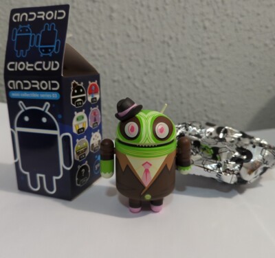 Android Mini Collectible Figure Series 03 - 'AGENT RAWR' Scott Tolleson CHASE! 