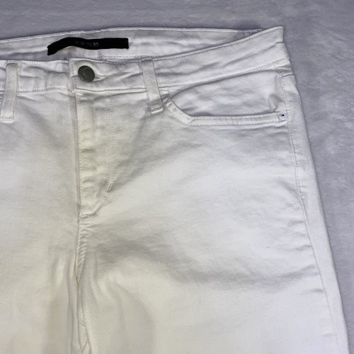 Joe’s Jeans Womens 31 White Skinny Bootcut JENNY Wash Stretch - Picture 5 of 24