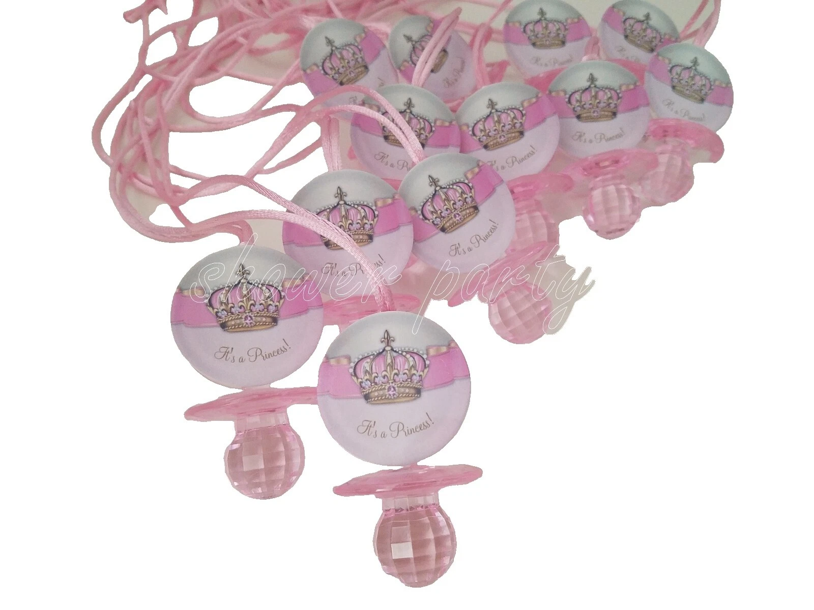 Пластиковые подарки и наполнители для сумок для вечеринки принцесс Baby Shower