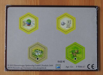 Castles of Burgundy - Neue Hex Fliesen | 2. Erweiterung | Neu | Englische Regeln
