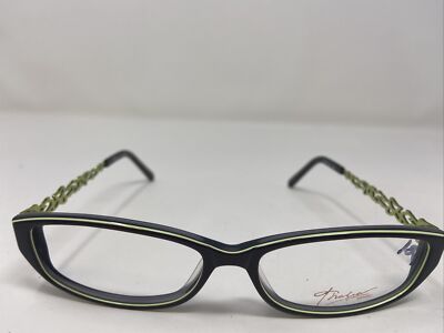 THALIA KIDS EYEGLASSES FRAME RAMONA BR 54-15-135 BROWN/BURGUNDY/GREEN P775
