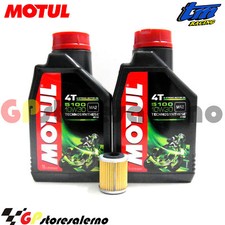 OIL CUTTING + FILTER MOTUL 5100 10W30 TM RACING 450 MX F CROSS 4T 2006