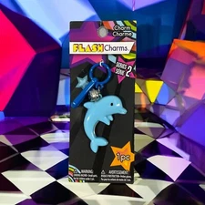 FlashCharms Series 2 Be Free Dolphin Charm by Advantus Corp. [80's Retro]