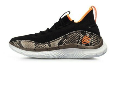 Under Armour Curry 8 SNK Snakeskin 3024429 005 man shoes size 8.5