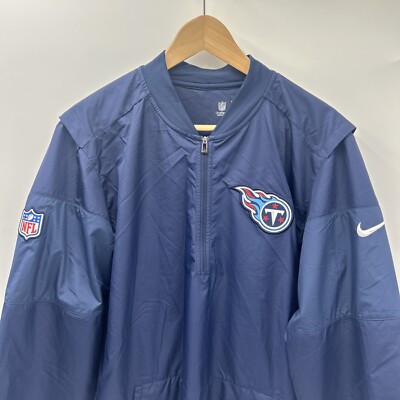 Tennessee Titans Nike On Field Storm Fit Blue Windbreaker Rain