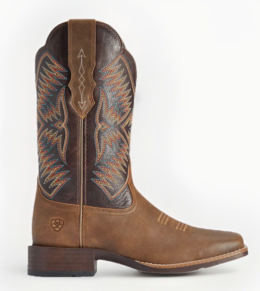Ariat Women's Odessa Stretch Fit Leather Western Boot Square