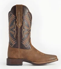 Ariat Women's Odessa Stretch Fit Leather Western Boot Square Toe 11 US Women's