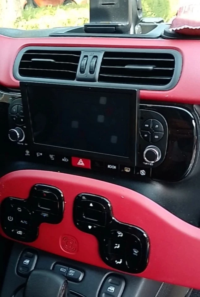 Autoradio 2 DIN Android 11 7" CarPlay GPS BT Wi-Fi per Fiat Panda 2012-24 - Immagine 3 di 4