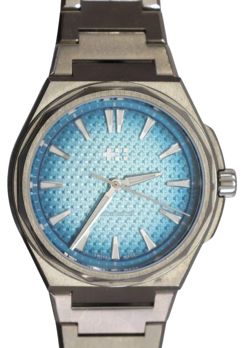 Atomic ブルースターパワーウッドコアPOWERED TITANIUM Christopher Ward The Twelve 36 Titanium Chronometer Watch – Lagoon