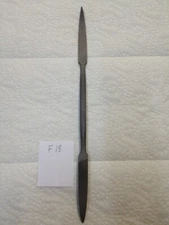 NEW FALCON TOOL DIEMAKER-RIFFLERS #506. Cut 2. 12" OAL. SWISS MADE (REF. #F18)