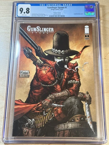 Gunslinger Spawn 1 Todd McFarlane CGC 9.8 - Variant Cover B, NEWLY GRADED 🔑🔥