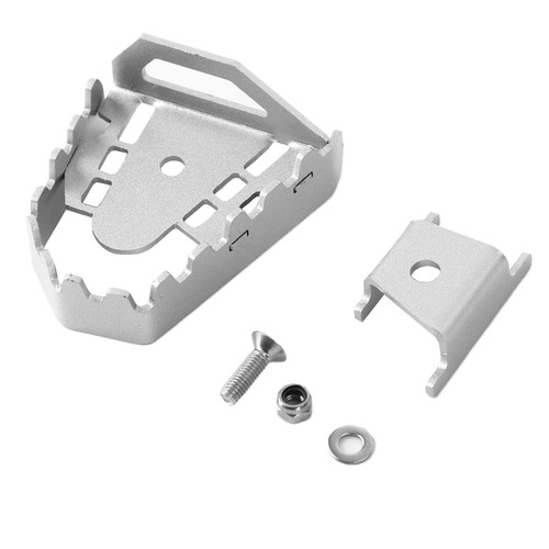Ingranditori Poggiapiedi Moto In Alluminio: Piastre Allargamento Pioli Per BMW R1200GS/R1250GS/F850GS (Nero)