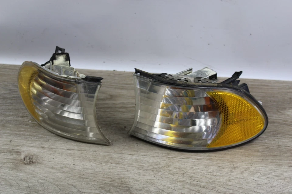 BMW E38 750IL 1999-2001 740IL 740I LUZ INTERMITENTE CLARA DELANTERA IZQUIERDA Y DERECHA Foto 4 de 4