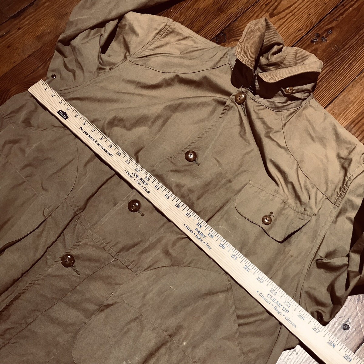 Abercrombie & Fitch × Drybak ハンティングジャケット Vtg Early Abercrombie & Fitch Feather Drybak Field Hunting Jacket