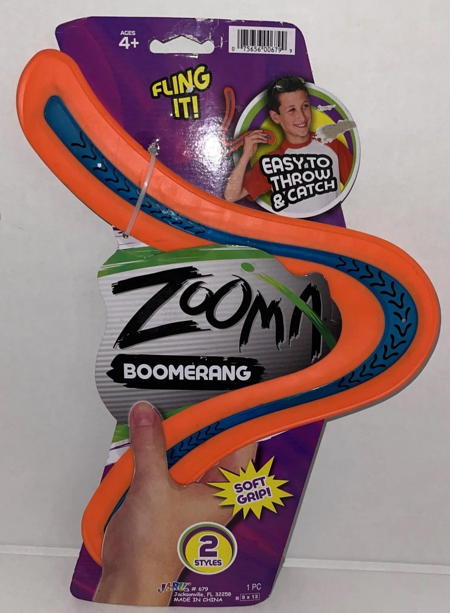 Air Max Boomerangs Soft Grips Toys Fling It - Catch It! Easy To