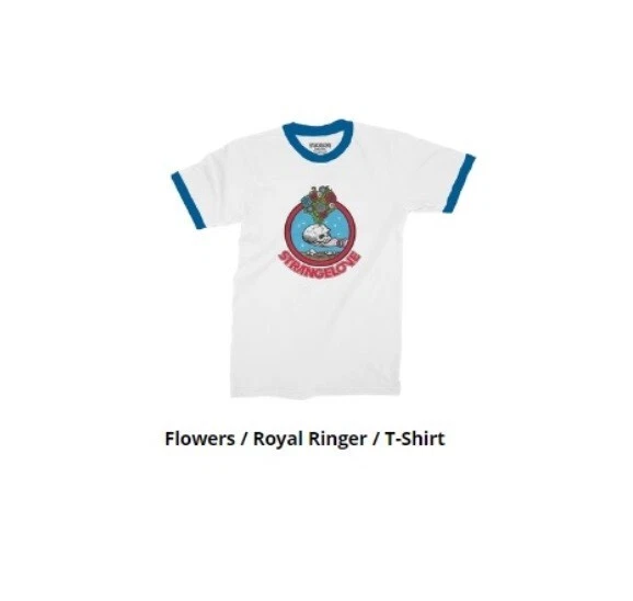 T shirt StrangeLove Todd Bratrud Ringer bleu Grateful Dead Supreme taille XL RARE 
