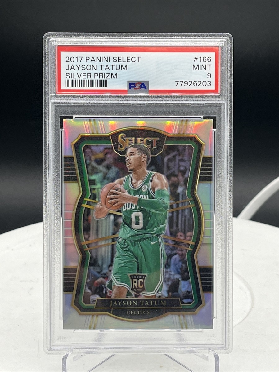 その他 panini SELECT PRIZM JAYSON TATUM PSA 9 2017-18 Panini Select Jayson Tatum Silver Prizm #166 PSA 9