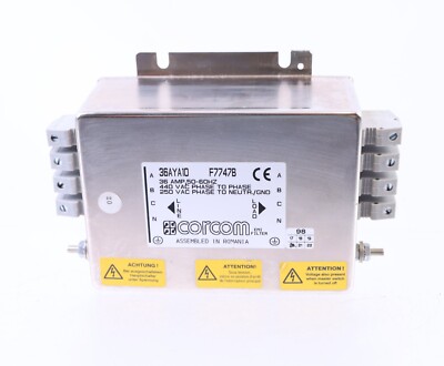 CORCOM 36AYA10 F7747B 36A 440/250VAC