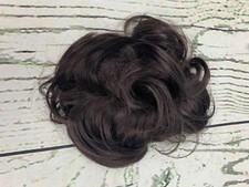 Hair Bun Extensions Messy Curly Hair Scrunchies Hairpieces Synthetic Dark Brown
