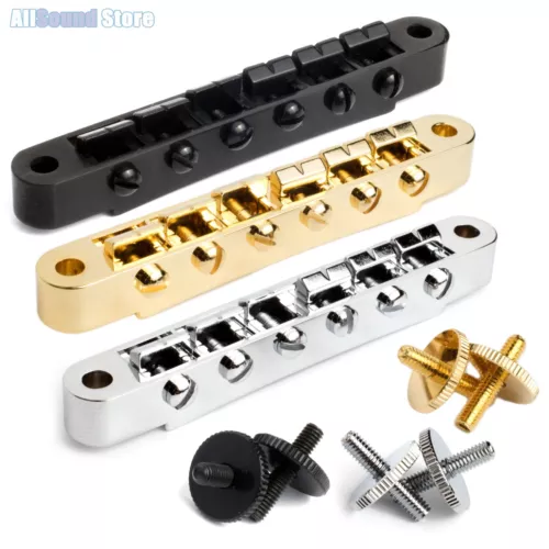 ABR-1 Style Wireless Tune-O-Matic Guitar Bridge w/ M4 Posts for Gibson 