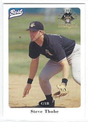 1996 Lynchburg Hillcats (High A-Pittsburgh Pirates) Steve Thobe | eBay