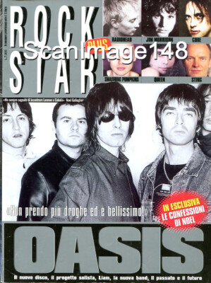 ROCKSTAR 2 2000 OASIS THE CURE PINK FLOYD QUEEN Italy Magazin Revista