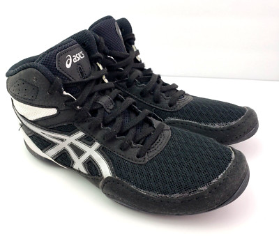 Asics Matflex 6 Youth Size 3Y Black White Athletic Sneaker Shoes 1084A007