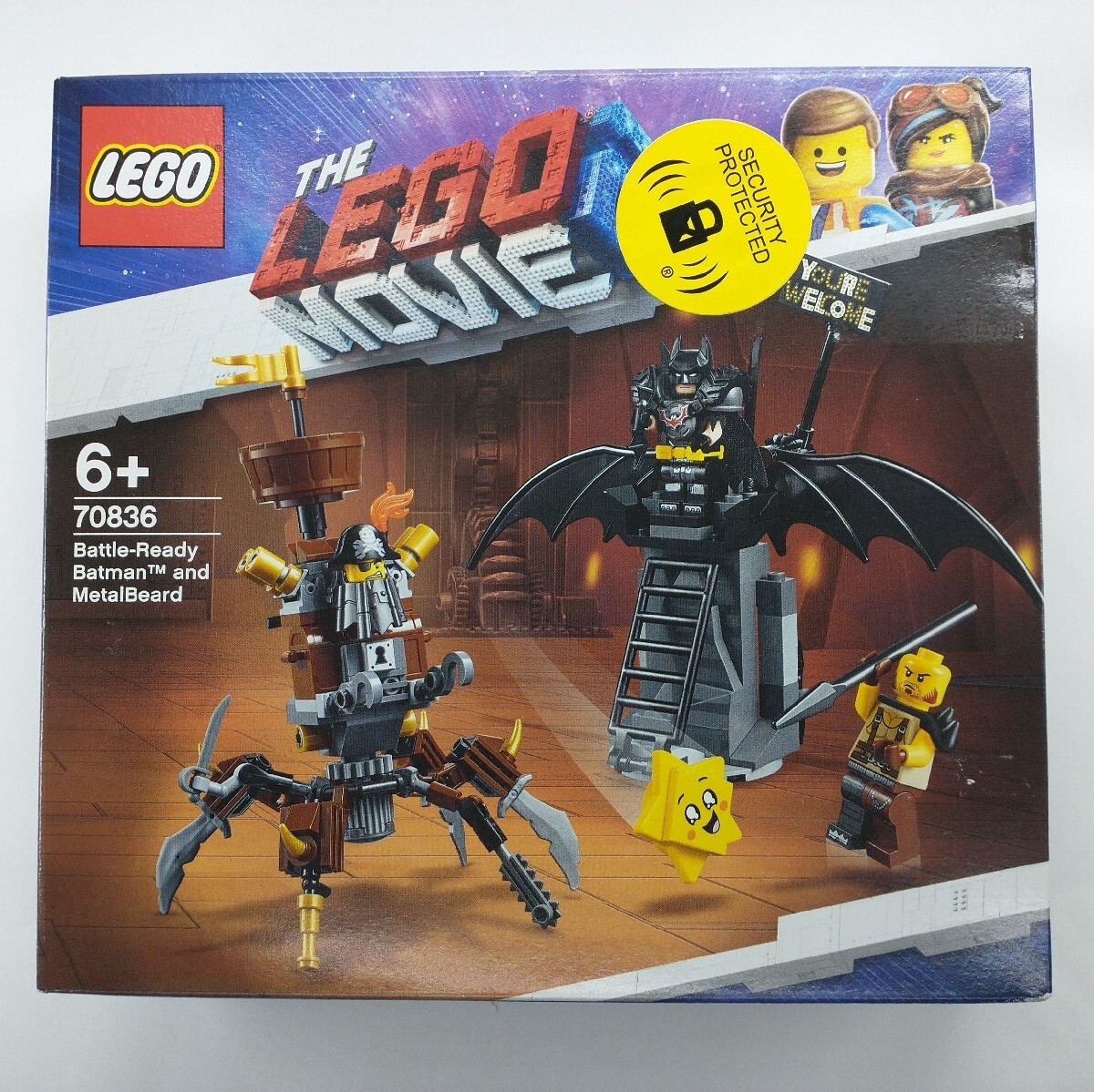 The LEGO Movie Battle-Ready Batman and MetalBeard Lego set