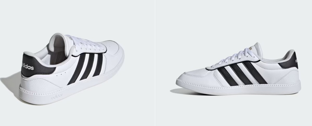 Adidas originals Women's BREAKNET SLEEK Sneakers Cloud White