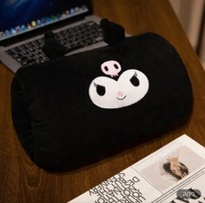 Kuromi Pillow Hand Warmer Kids Sanrio 12 Soft Kawaii Plush Gift Black