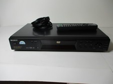 Sony DVP-NS300 DVD Player with Remote and AVI Cables - Tested Working