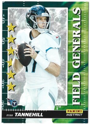 Ryan Tannehill 2021 Panini Instant Field Generals #FG31 SP 1/2088 Titans