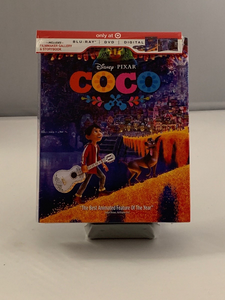 Coco Disney Pixar Blu-ray/DVD/Digital, 2018 Target Exclusive *RARE