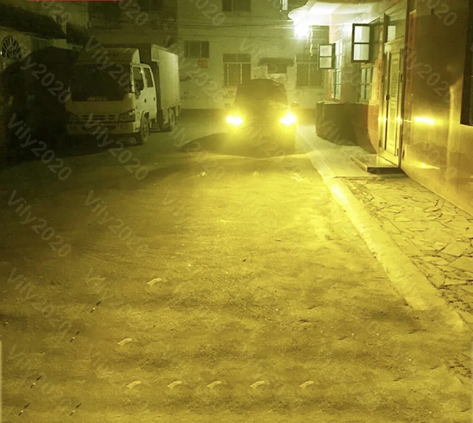 Kit de conversión de faros LED HB3 AMARILLO 9005 opt7 3000k bombillas 3K Foto 4 de 4