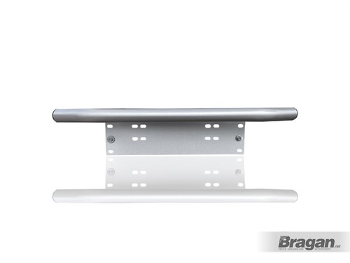 Barra de luz matrícula para Honda CR-V 2017 - 2022 aluminio plata accesorios - Imagen 2 de 6