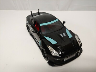 JADA 1/24 JDM TUNERS BLACK 2009 NISSAN GT-R R35 BEN SOPRA NEW